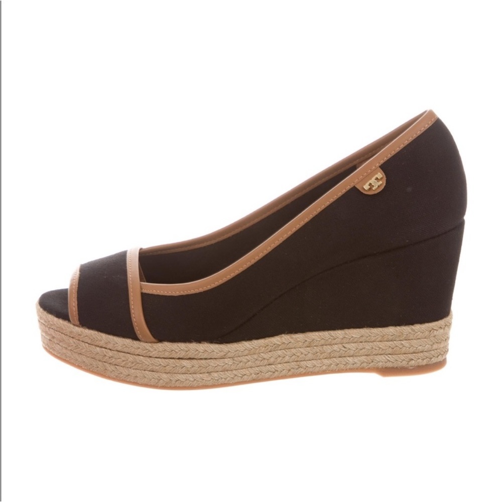 Tory Burch wedges. Like new